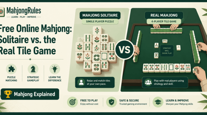 free online mahjong solitaire vs real tile game